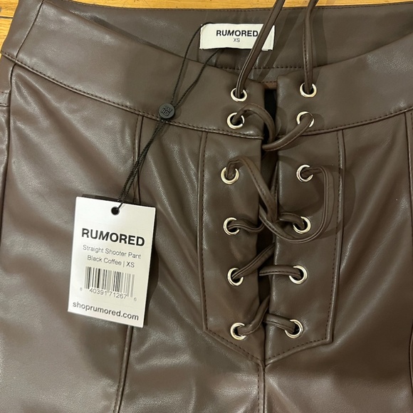 Rumored Leather Pants - Picture 2 of 5